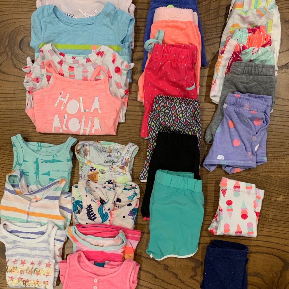 Size 12-18 month Cat and Jack Summer Bundle